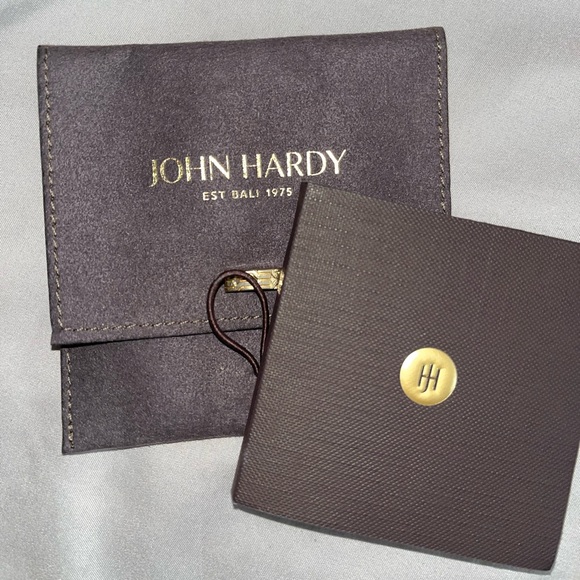 JOHN HARDY Authentic, discontinued, Classic Chain Black Sapphire Tassel Bracelet - Picture 2 of 5